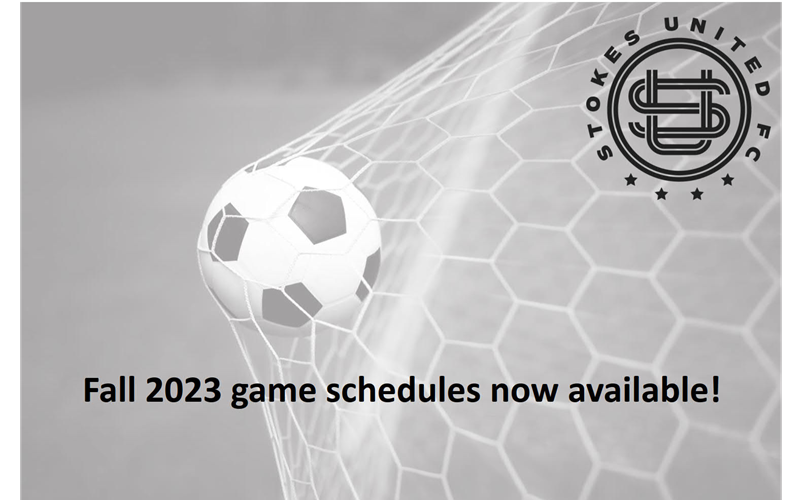 Fall 2023 Game Schedules